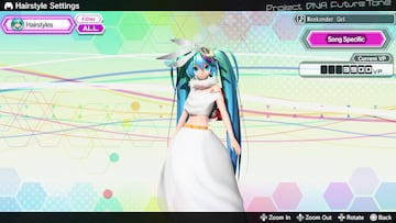 Captura de pantalla - Hatsune Miku: Project Diva Future Tone (PS4)