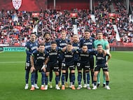 Once del Ceuta en Almería.