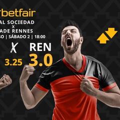 Real Sociedad vs. Stade Rennes: horario, dónde ver y pronósticos