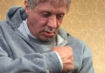 La foto de Stallone que apunta a una enfermedad corresponde al rodaje de Creed II.