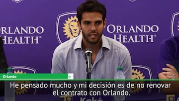 Kaká no seguirá con el Orlando City y podría regresar a Brasil