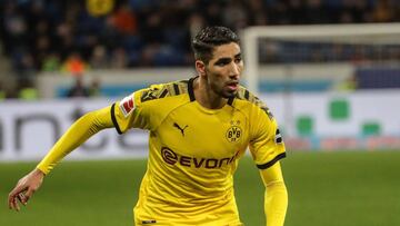 Achraf, en una imagen contra el Hoffenheim.