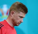 De Bruyne explica que juega con media cara dormida