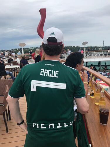 A esto recurrió la afición para triunfo ante Alemania