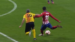 Llevaba 3' en la cancha e hizo esto: ¡Lemar con la derecha!