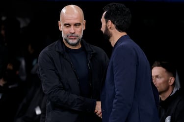 Guardiola no trabaja…