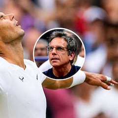 Ben Stiller ignora a su compatriota y se rinde a Rafa Nadal