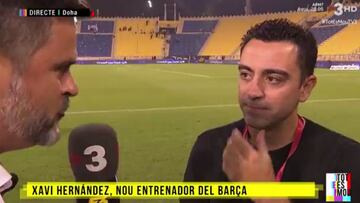 Xavi pide que el Al Sadd le libere: "Espero que sea pronto"