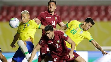 Sigue el Brasil vs Venezuela, en vivo y en directo online, fecha 3 de las Eliminatorias sudamericanas; hoy, 13 de noviembre, a través de As.com.