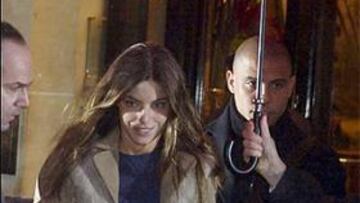 <b>PAREJA DE LUJO. </b>Daniela y Ronaldo salieron del hotel y se cambiaron en el Castillo.