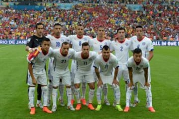 Con goles de Eduardo Vargas y Charles Aránguiz, la Roja derrotó a España en el Maracaná, el 18 de junio del 2014.