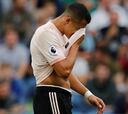 La molestia de Alexis tras ser reemplazado por Mourinho