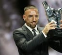 Ribéry gana el Premio de UEFA a Messi y al ausente Cristiano