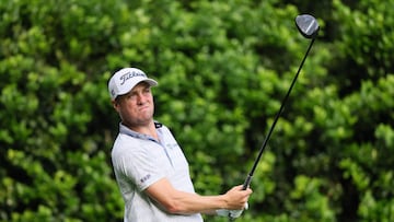 The newest member to the career grand slam club struggled on Thursday, but will be playing this weekend, barely.