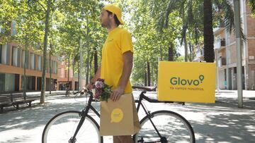 Imagen promocional de Glovo.