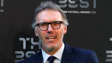 Soccer Football - The Best FIFA Football Awards - Royal Festival Hall, London, Britain - September 24, 2018   Laurent Blanc before the start of the awards   Action Images via Reuters/John Sibley