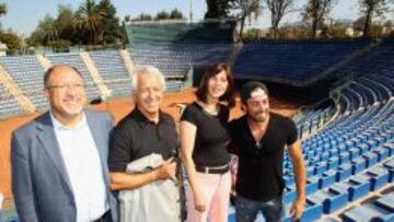 Este mediodía se realizó una visita técnica al Court Central del Nacional.