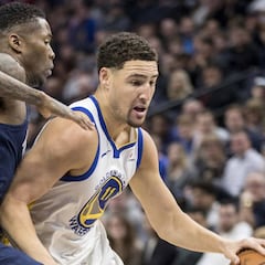 Los Warriors, azotados por las lesiones: cae Klay Thompson