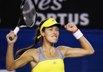 Ana Ivanovic durante el Australian Open 2013.