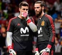 Luis Enrique se fue con De Gea de titular y ahora está Kepa