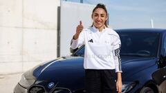 Linda Caicedo elige el BMW que la acompañará en la 23/24