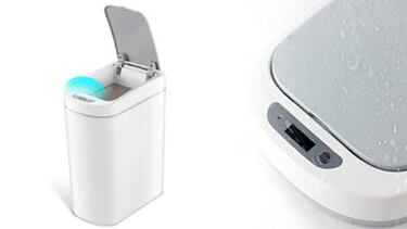 Este bote de basura con sensor es superventas en Amazon México