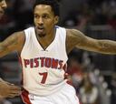 Brandon Jennings emula a Isiah Thomas en los Pistons: 24+21