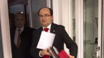 Jos&eacute; castro, presidente del Sevilla.