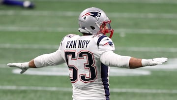 Van Noy tuvo dos etapas con los Patriots y tras su última estancia en New England, firmó un acuerdo con los Chargers.