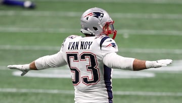 Kyle Van Noy con los Patriots