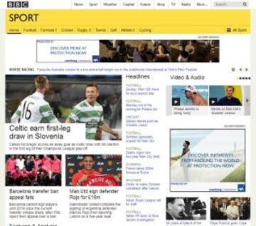 Portadas de la prensa extranjera