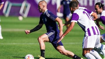 Sergio Benito, el héroe de la victoria del Badajoz.