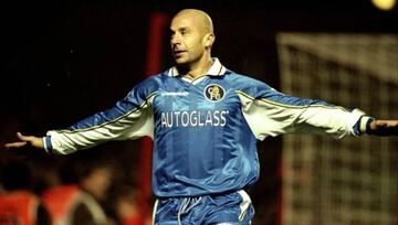 Vialli, during his playing days at Chelsea