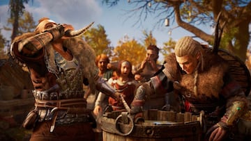 Assassin's Creed Valhalla: un curioso bug provoca que Eivor aparezca siempre borracho