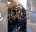Vargas, el más animado: la fiesta de Atlético Mineiro en el bus