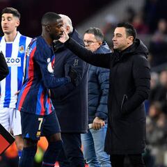 Dembélé sí es un gran logro de Xavi