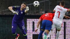 Arias: "La gente me grita vendido por jugar con Chile"