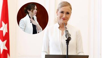 Cristina Cifuentes cuenta qu谷 pens車 tras ver a Ayuso con una chaqueta similar a la de su dimisi車n