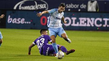 Un golazo de Juande ‘a lo Cristiano' da al Málaga tres puntos ante un buen Sporting