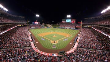 El Angel Stadium es el hogar de Los &Aacute;ngeles Angels.
 