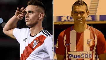Los goles de Santos Borr¨¦ que le devuelven a la ¨®rbita del Atleti: encanta al nuevo n?2 del Cholo