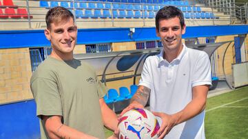 Iker Seguín y Unai Marino.