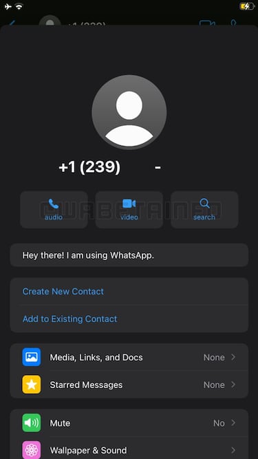 Así será la nueva ventana de contactos de WhatsApp