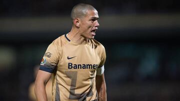 Verón, contento de tener de vuelta a Palencia en Pumas