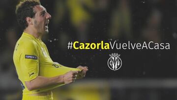 El Villarreal confirma con este vídeo que Cazorla hará la pretemporada