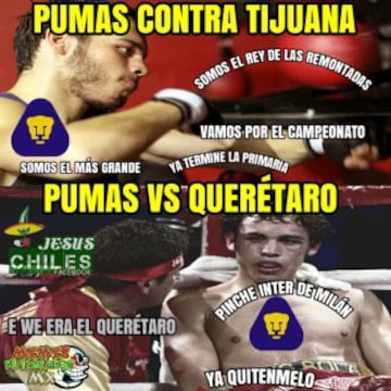 Pumas no pudo contra 'el poderoso' Querétaro y los memes se burlan