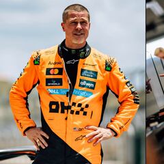 Brad Pitt hace un test con McLaren
