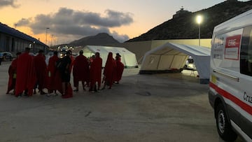 Llegada de inmigrantes a la Región de Murcia