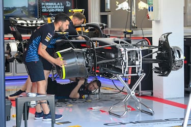 Así le fue a Checo Pérez en las prácticas libres del GP de Hungría