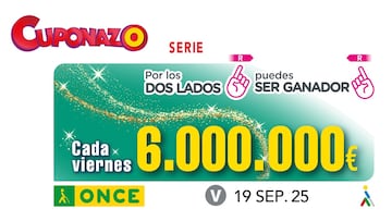 Cuponazo de la ONCE: comprobar los resultados del sorteo hoy, viernes 19 de septiembre